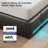 Upholstered Platform Bed Frame with Wingback Headboard, LED Lights & 4 Storage Drawers-1454704322-1454704332-1469650476