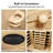 2 Person Solid Wood Infrared Sauna with Chromotherapy, 20-Min Heat Up 
