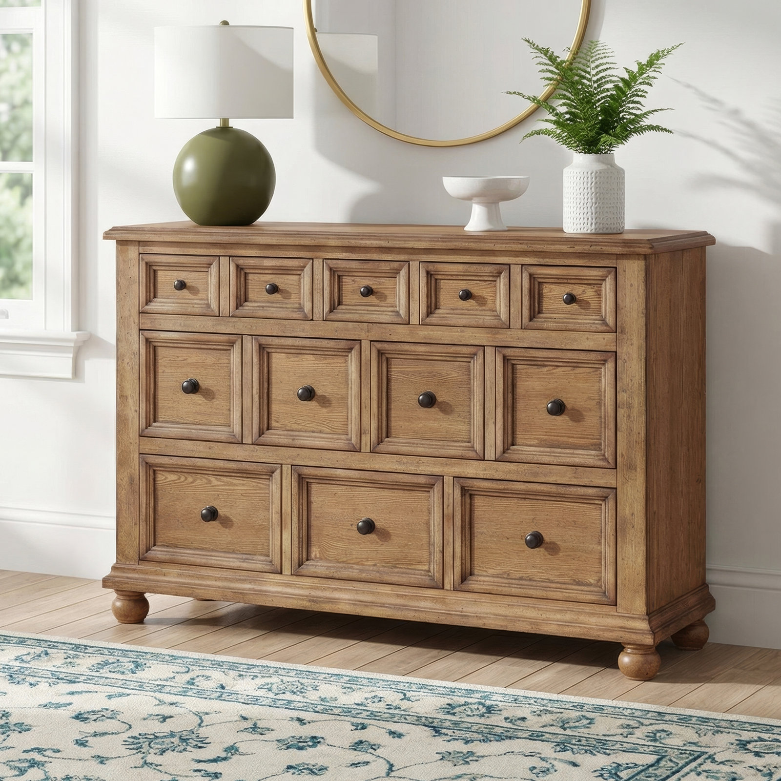Country Living 8-Drawer Dresser