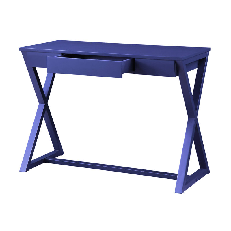 Bureau d'écriture rectangulaire avec tiroir de rangement Twilight Blue | Idée de cadeau