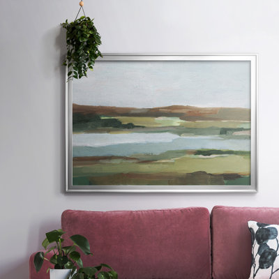 Autumn River Crossing II, reproduction d'art sur toile
