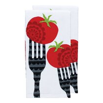 T-Fal 6515902 Charcoal Cotton Kitchen Towel - Pack of 6, 1 - Baker's