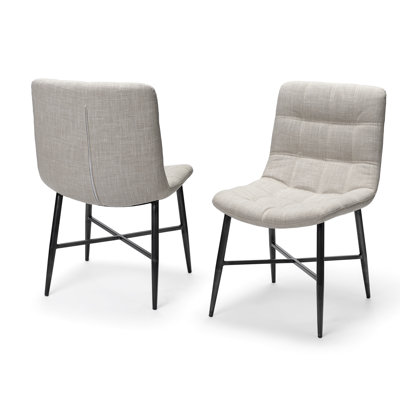 Chaise d'appoint rembourrée Nanci