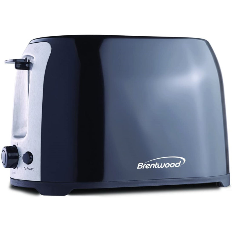 2-Slice Toaster, Black