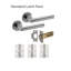 Phoenix Privacy (Bed & Bath) Door Handle-78549407