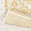Tapis intérieur / extérieur crème / jaune Truman Bohemian Medallion-464056735