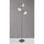 Lampe sur pied à branches 71 "