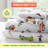Wildkin Toddler Sheet Set – Soft Microfiber, Fitted & Top Sheet, Pillowcase - Heroes