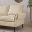 Canapé modulaire en cuir technique avec convertible et repose-pieds 104,5 po Aerolynn-493669504