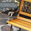 Banc de parc extérieur en bois Celia