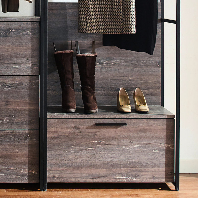 Armoire à eau avec tiroirs très profonds et espace modulaire: configuration de rangement personnalisable