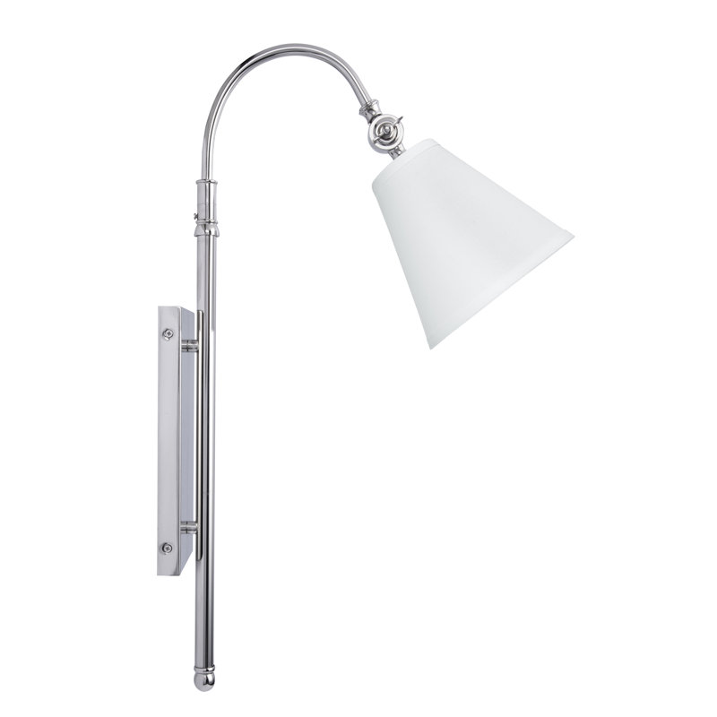 Swing Arm Sconce, Chrome