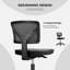 Chaise de bureau en filet Ovidia-1314714986