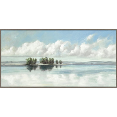 Island Mirage Canvas Wall Art