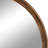 Manresa Wood Oval Mirror