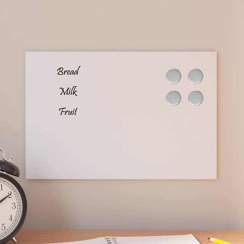 Wall Mounted Required Whiteboard, White, 20cm H x 30cm W x 0.4cm D