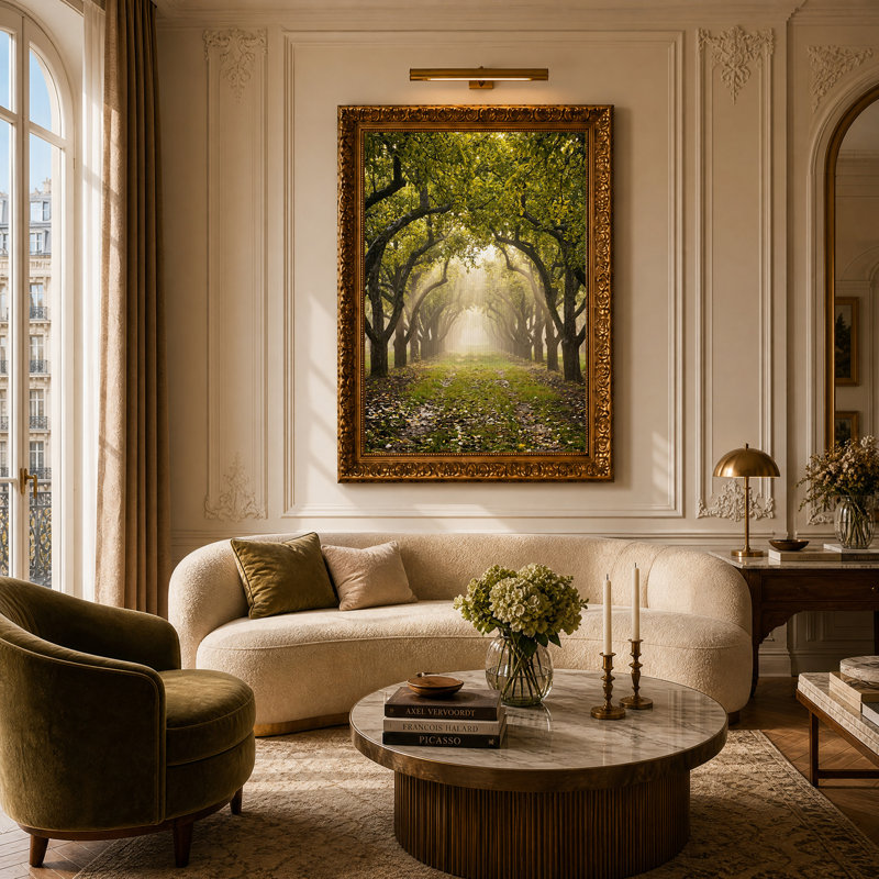 Art mural sur toile Sunlit, H 24 po x l 16 po