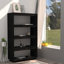 Gaizka 167 cm H Solid Wood Etagere Bookcase-1626635160-1821153181