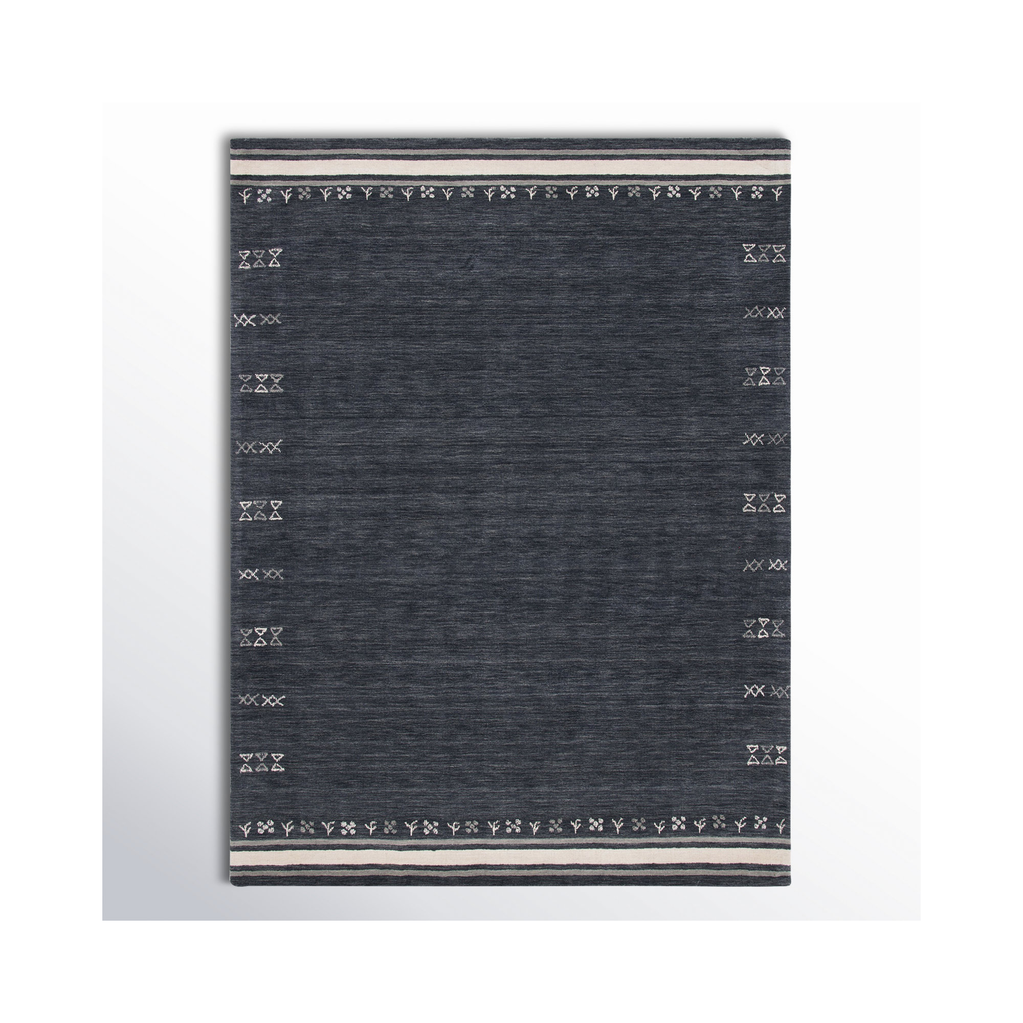 Santiago Hand Loomed Wool Rug, Round 8'