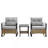 3Pcs Rocking Rattan Set Wholesale Leisure Chair Outdoor Rattan Rocking Chair Set-2001655974