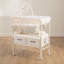 Baby Changing Table with Storage Drawers and Waterproof Changing Topper-596194928