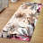 Beautiful High-Quality Soft Pile Rug with Intricate Floral and Leaf Pattern for Elegance in Any Room-468157207