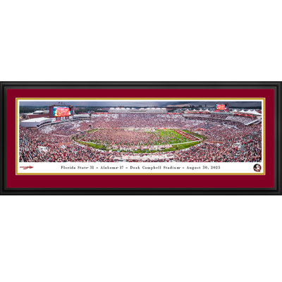 Florida State Seminoles Storm the Field - Tapis double, structure de luxe