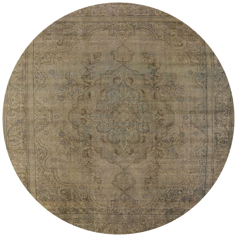 Eshleman Oriental Indoor Rug, Round 8'