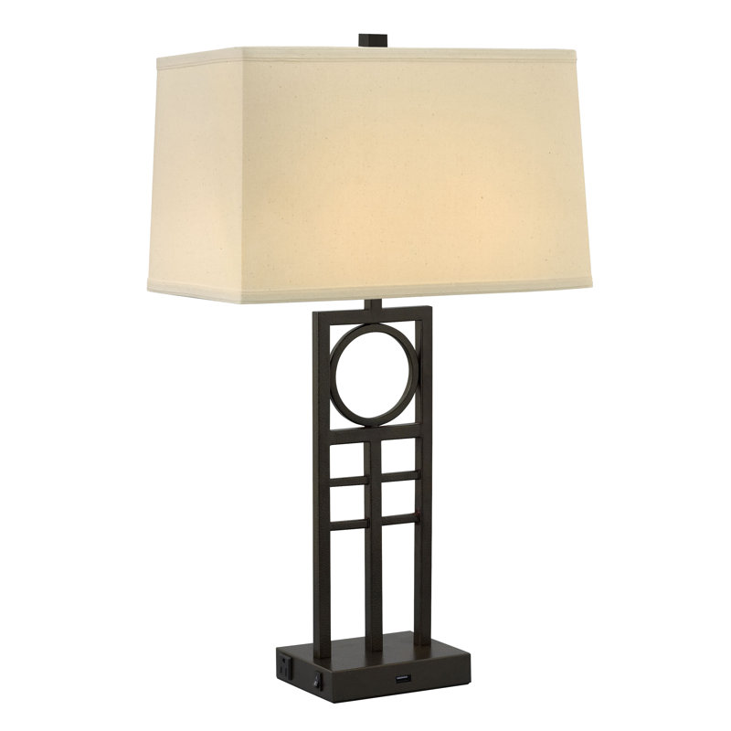 Anello Metal USB Table Lamp