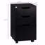 Armoire, 3 tiroirs, classeur mobile, support pour imprimante à roulettes, classement vertical