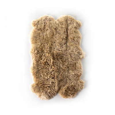Tapis crème en peau de mouton Dodger