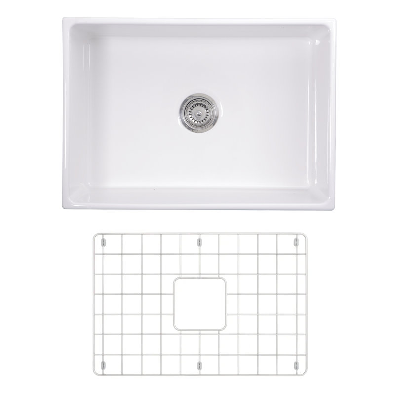 Cape 27'' L Single Basin Kitchen Sink