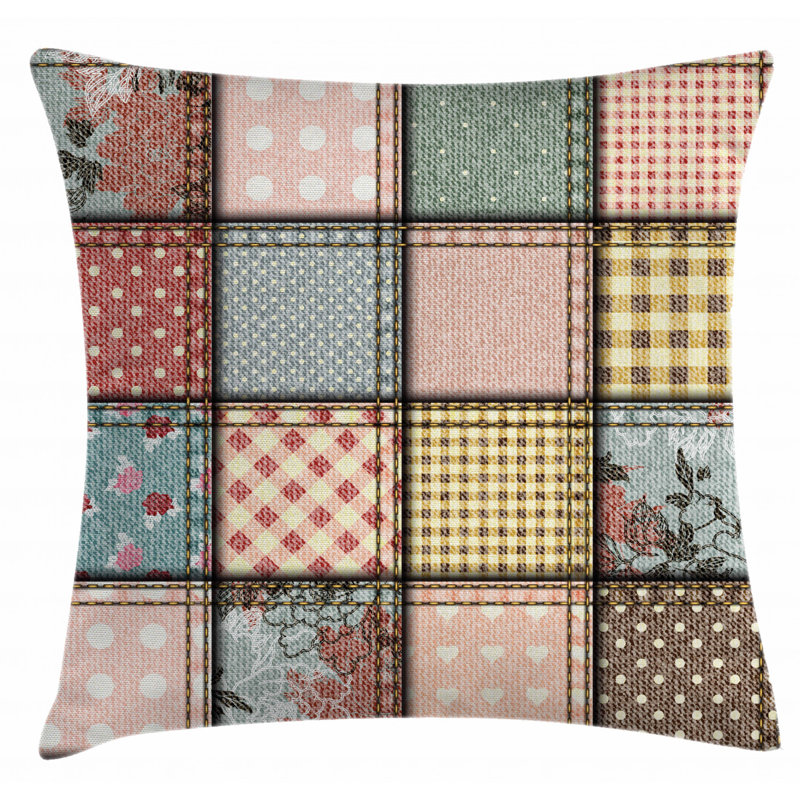 Patchwork Pillow Cover