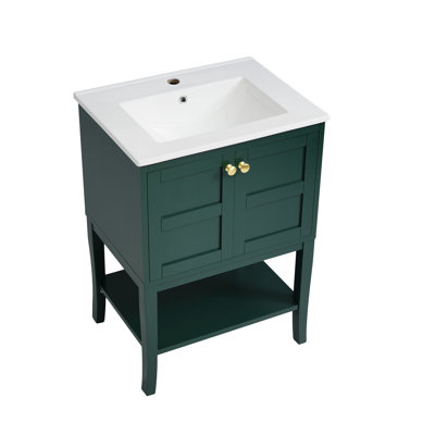 Ensemble de meuble-lavabo 24 po avec lavabo supérieur