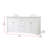 72'' Double Bathroom Vanity with Marble Top-160663132