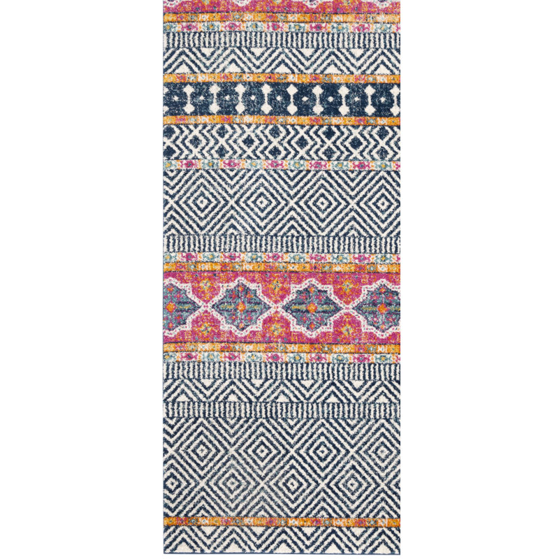 Dishant Performance Southwestern Rug, Runner 2'3" x 8'