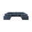 Hippler Upholstered U-Shaped Sectional Reversible-87149775