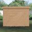 6 ft. W x 3 ft. D Shiplap Pent Wooden Bike Shed-1281593758