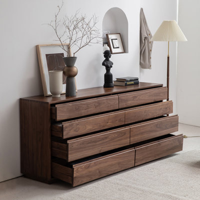 Buffet rétro de style chinois minimaliste