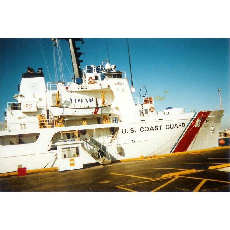 USCGC Vigilant WMEC-617 Ship Model, 10" H x 30" W x 5" D
