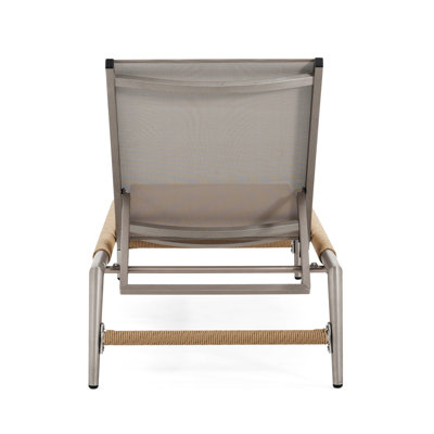 Hargrove Outdoor Patio Aluminum Chaise Lounge