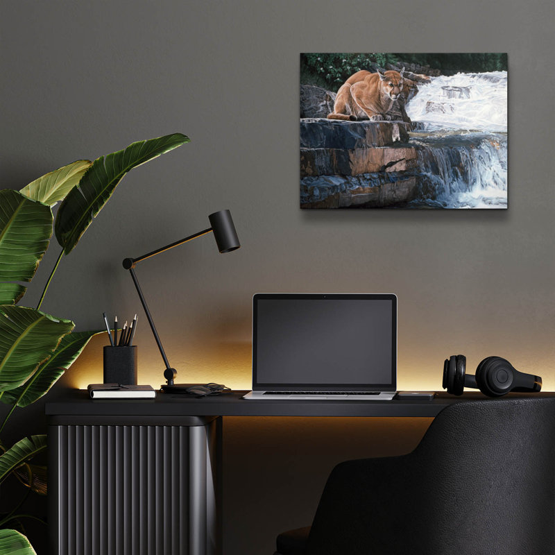 «Summer Creek» par Ron Parker, H 12 po x l 16 po
