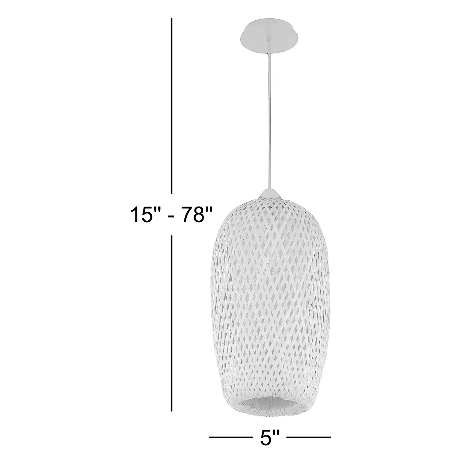 Alisson Dimmable 1 - Light Pendant