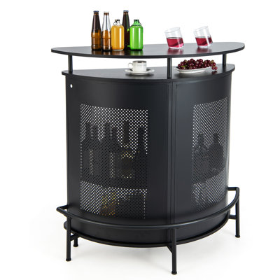 Metal Base Dining Table