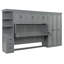 Lit escamotable simple avec garde-robe, armoire et bureau-79329270