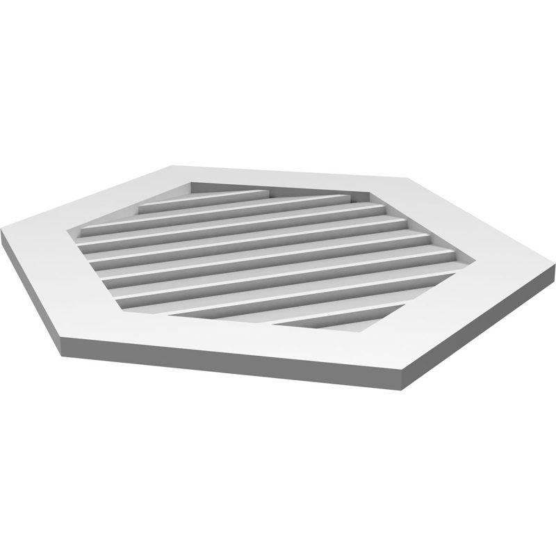 Pente verticale verticale en uréthane 8 pi, H 1 po x l 26 po x L 34 po