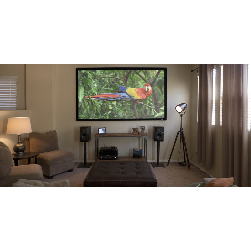 Elite Screens Fixed Frame Projector Screen Projector Screen, 273" Diagonal 4:3