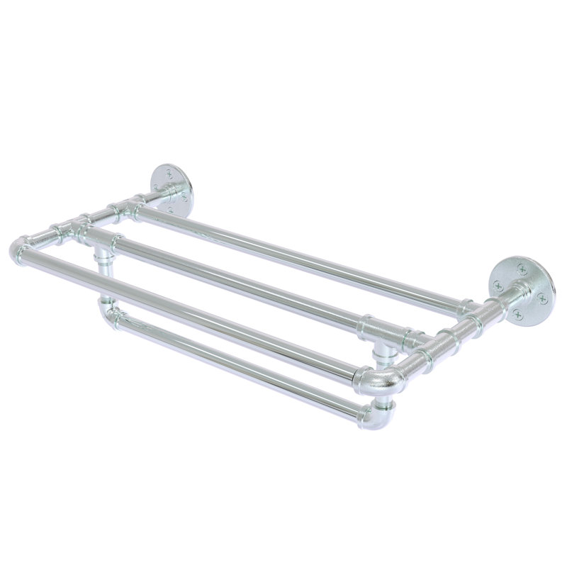 Porte-serviettes mural Bayer, Chrome poli