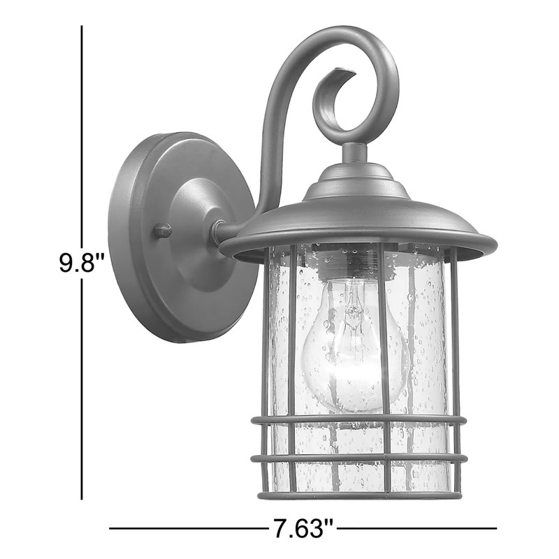 Wall Light, Painted Black