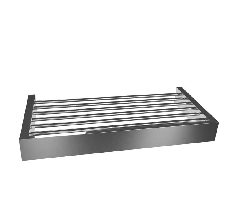 Fire Wall Mounted Shelf, Chrome